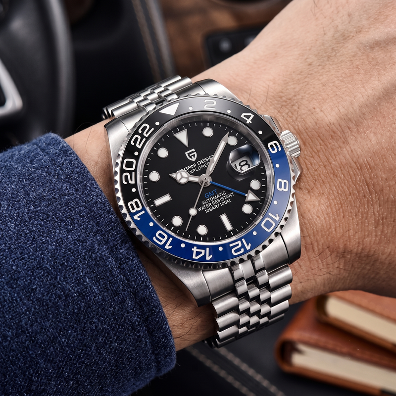 Pagani design GMT master blue