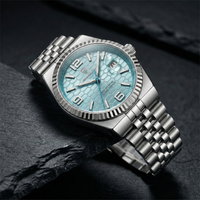 Reloj premiun ejecutivo - acero tiffany