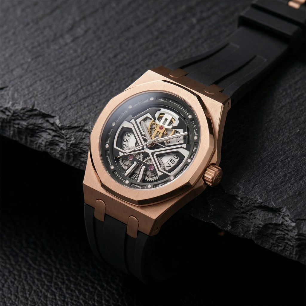 Reloj skeleton deportivo