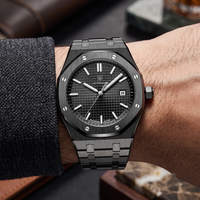 Reloj de lujo ejecutivo - tono full black