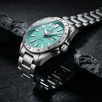 Reloj de lujo - Tono tiffany y acero - explorer II inspired