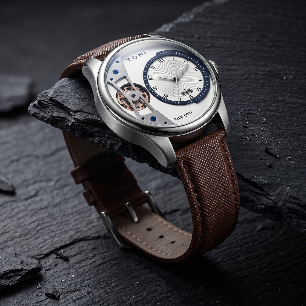 Reloj casual - Tono blanco y acero (correas intercambiables)