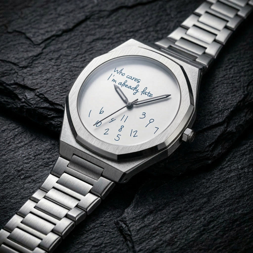 Reloj deportivo de lujo - Tematica WHO CARES?