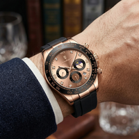 Reloj premiun cronografo - Rose gold