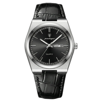 Reloj ejecutivo - tono negro y acero