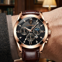 Reloj casual - Tono cafe y rose gold - Classic sport