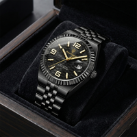 Reloj premiun ejecutivo - Negro y oro