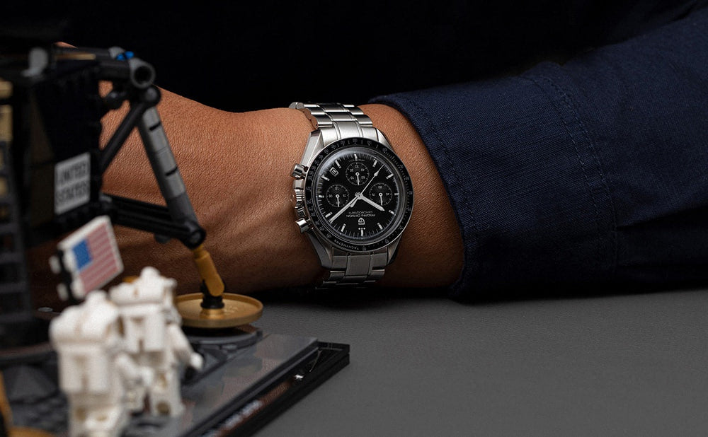 Pagani design PD1701 HJ Speedmaster Moonwatch SEIKO VK63
