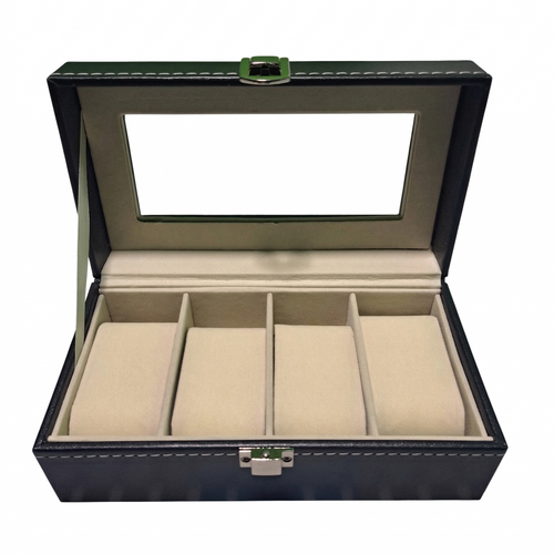 Estuche de Exhibición de Relojes de Lujo - 4 Espacios
