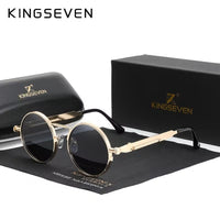 KINGSEVEN® Steampunk Retro-Icon Polarized Sunglasses N7579