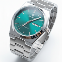 Reloj de lujo ejecutivo - tono esmeralda y acero - AltusSV | Relojes y Accesorios para Hombre