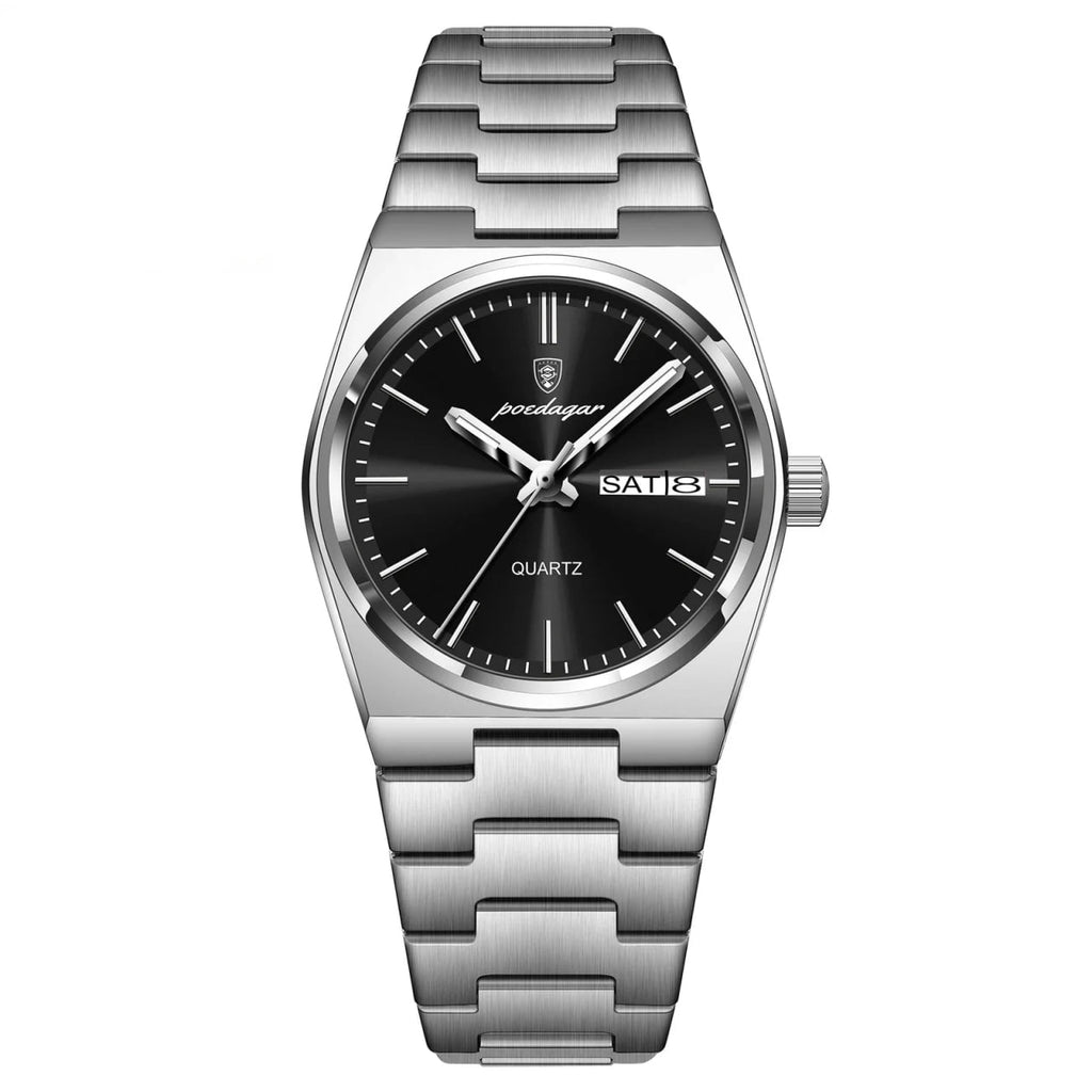 Reloj de lujo ejecutivo - tono negro y acero outlet - AltusSV | Relojes y Accesorios para Hombre