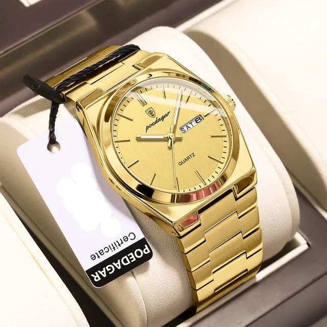 Reloj de lujo ejecutivo - tono oro - AltusSV | Relojes y Accesorios para Hombre