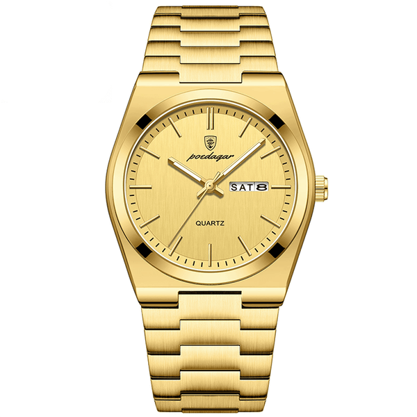 Reloj de lujo ejecutivo - tono oro