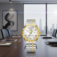 Reloj de lujo premium - tono oro y blanco - AltusSV | Relojes y Accesorios para Hombre