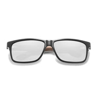 KINGSEVEN® Wooden HANDMADE Sunglasses W5508 Silver
