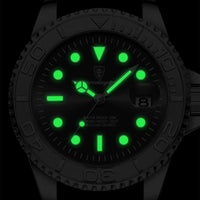 Reloj de lujo premium - tono negro y rose gold