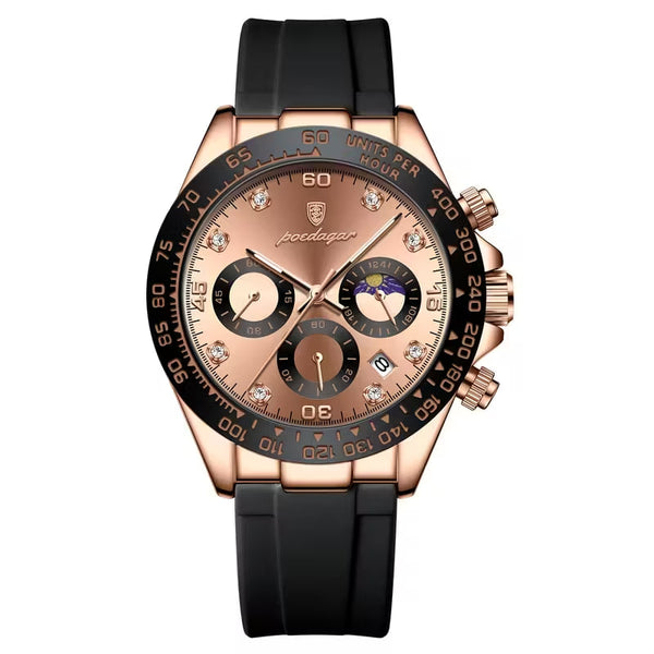 Reloj premiun cronografo - Rose gold