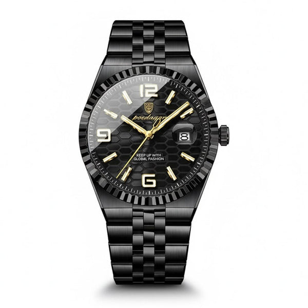 Reloj premiun ejecutivo - Negro y oro