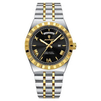 Reloj de lujo premium - tono oro y negro