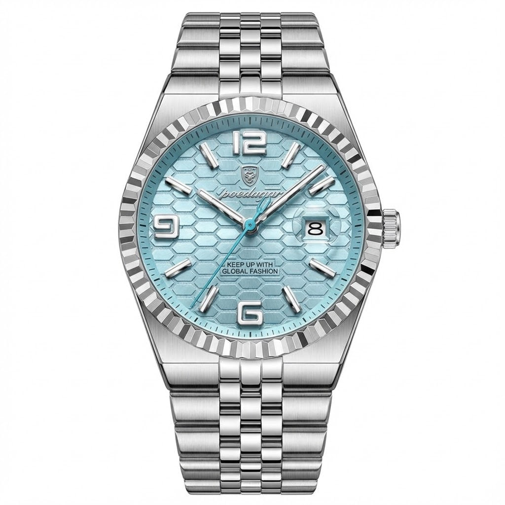 Reloj premiun ejecutivo - acero tiffany