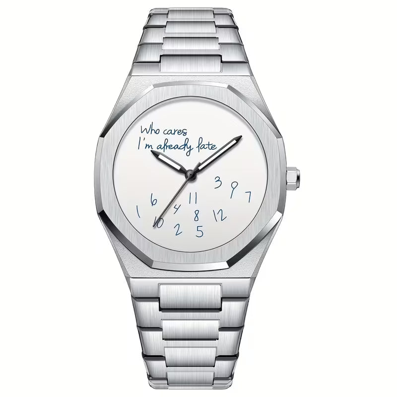 Reloj deportivo de lujo - Tematica WHO CARES?
