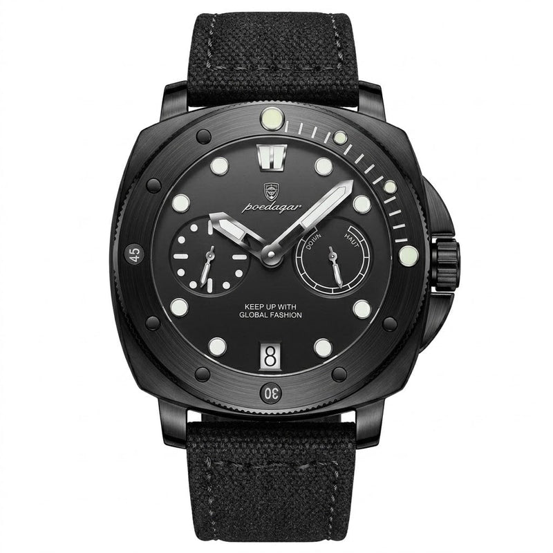 Reloj deportivo - Tono full negro estilo parenai