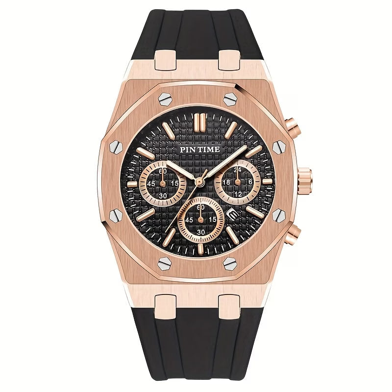 Reloj deportivo - Tono negro y rosegold