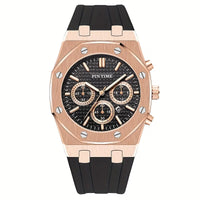 Reloj deportivo - Tono negro y rosegold