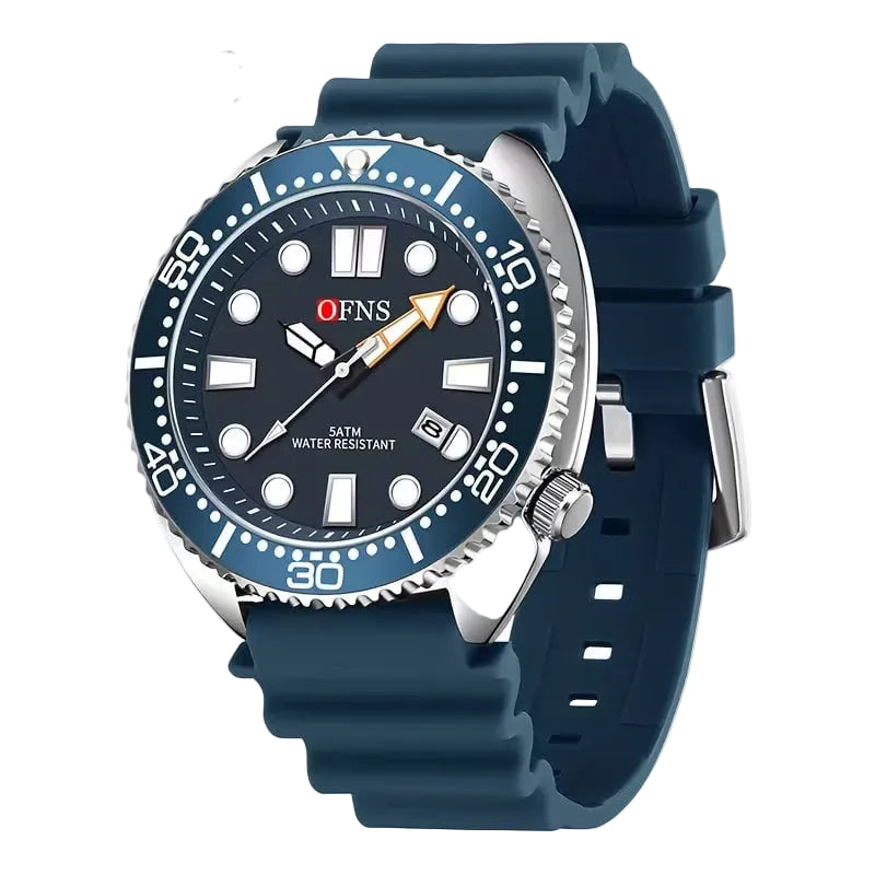 Reloj de lujo deportivo - azul