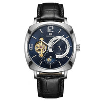 Reloj de lujo automatico - tono negro y azul