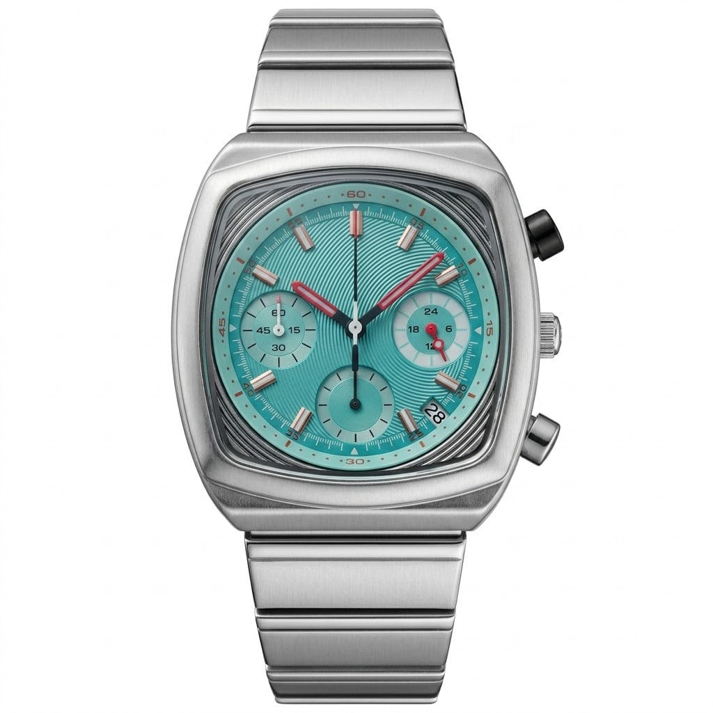 Reloj vintage de lujo - Tono acero