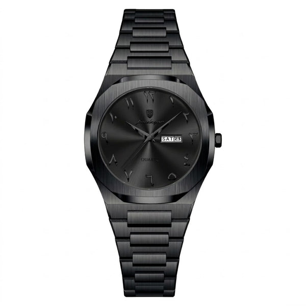 Reloj premiun de lujo arabe - Tono full negro (Dama)