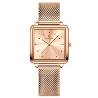 Reloj de lujo para dama - Tono rosegold y rosa