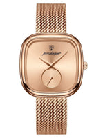 Reloj de lujo minimalista para dama - Tono Rose gold