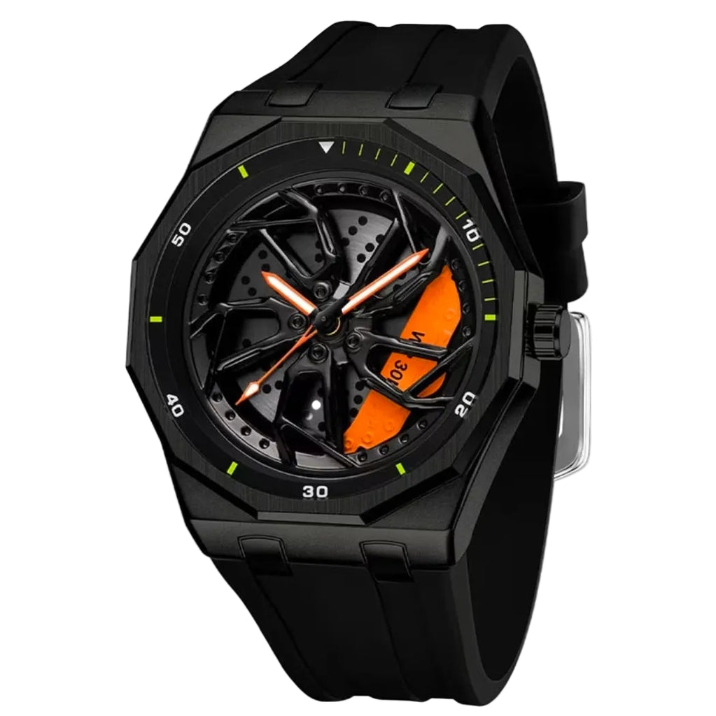 Reloj de rin giratorio