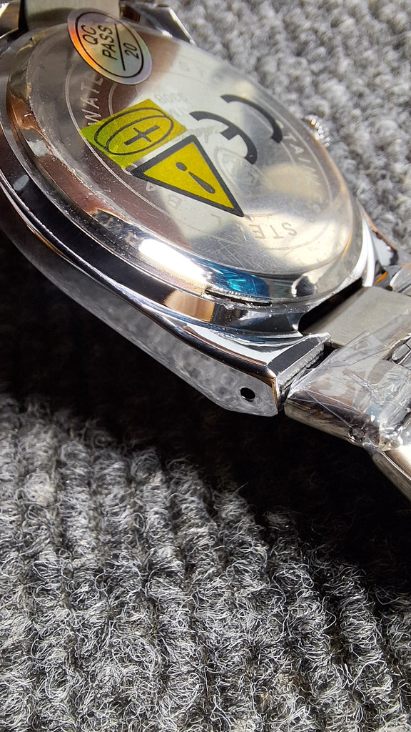 Reloj de lujo ejecutivo - tono negro y acero outlet